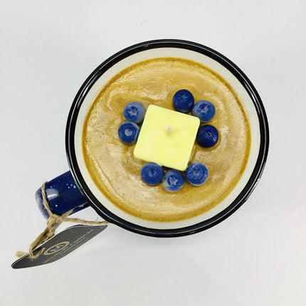 Blueberry Pancakes (Camper style mug) - Mug Candle - 100% Soy Wax