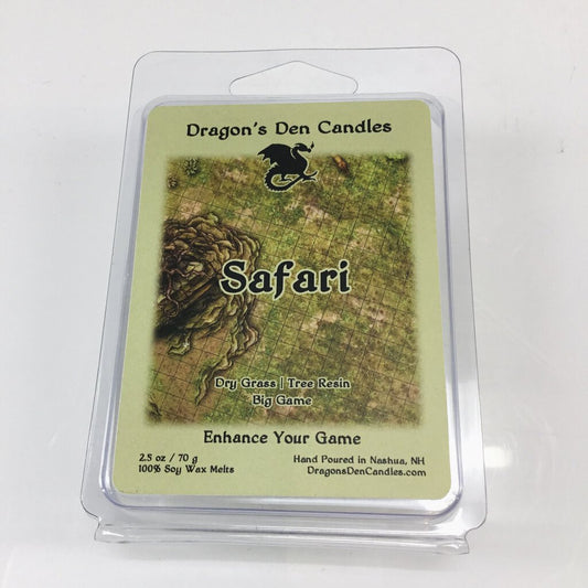 SAFARI - Wax Melts - Dragon's Den Candles