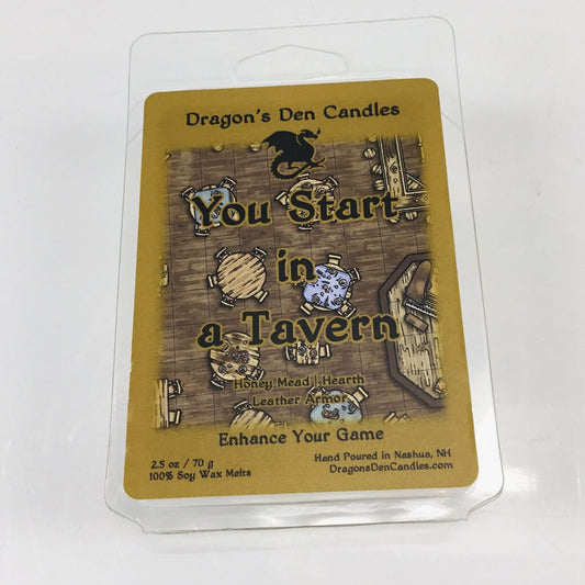 YOU START IN A TAVERN - Wax Melts - Dragon's Den Candles