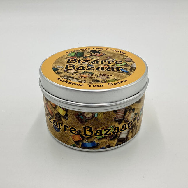 BIZARRE BAZAAR - Tin - Dragon's Den Candles