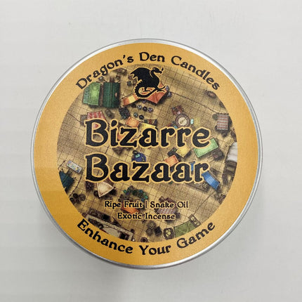 BIZARRE BAZAAR - Tin - Dragon's Den Candles