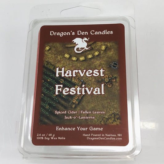 HARVEST FESTIVAL - Wax Melts - Dragon's Den Candles