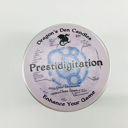 PRESTIDIGITATION - Tin - Dragon's Den Candles