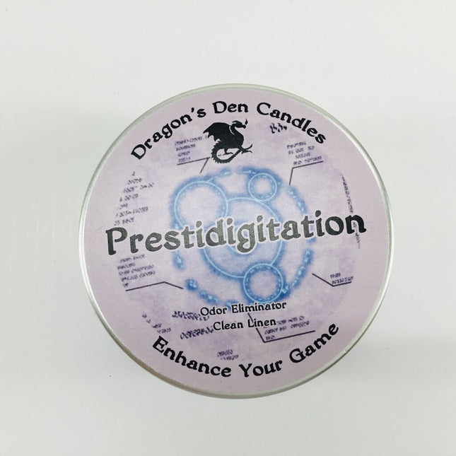 PRESTIDIGITATION - Tin - Dragon's Den Candles