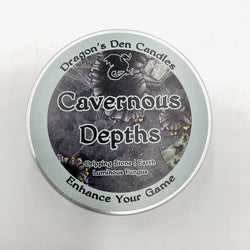 CAVERNOUS DEPTHS - Tin - Dragon's Den Candles - view 2