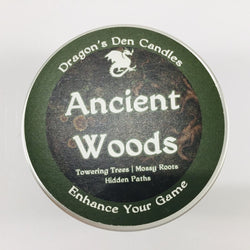 ANCIENT WOODS - Tin - Dragon's Den Candles - view 2