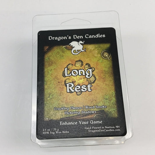 LONG REST - Wax Melts - Dragon's Den Candles