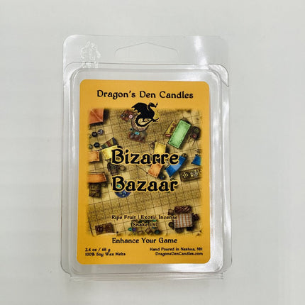 BIZARRE BAZAAR - Wax Melts - Dragon's Den Candles