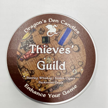 THIEVES' GUILD - Tin - Dragon's Den Candles