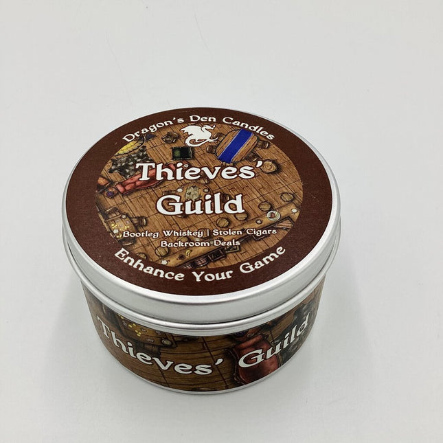 THIEVES' GUILD - Tin - Dragon's Den Candles