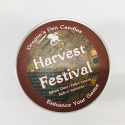 HARVEST FESTIVAL - Tin - Dragon's Den Candles - view 2