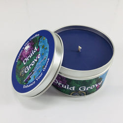 DRUID GROVE - Tin - Dragon's Den Candles - view 1