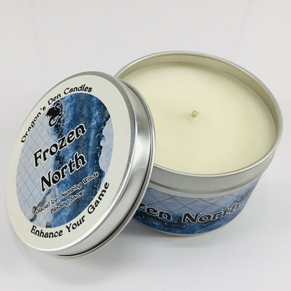 FROZEN NORTH - Tin - Dragon's Den Candles