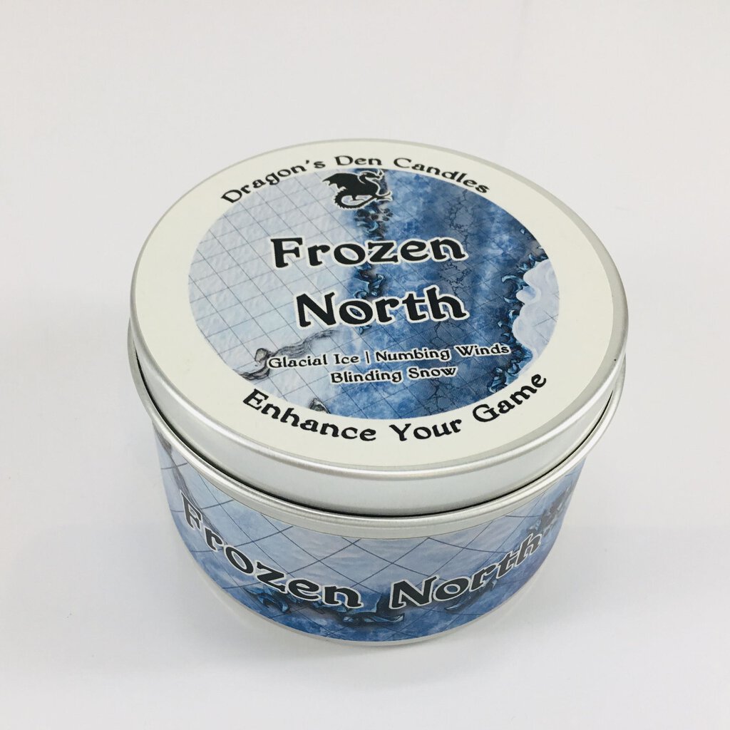 FROZEN NORTH - Tin - Dragon's Den Candles