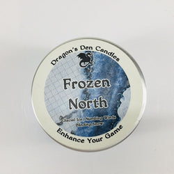 FROZEN NORTH - Tin - Dragon's Den Candles - view 2