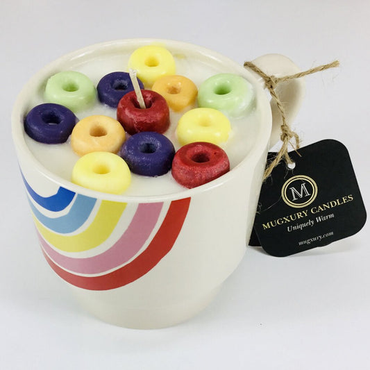 Fruit Loops - Mug Candle - 100% Soy Wax