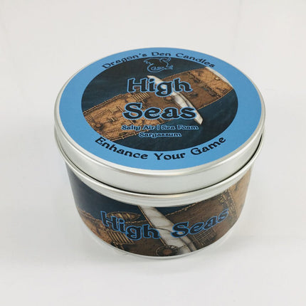 HIGH SEAS - Tin - Dragon's Den Candles