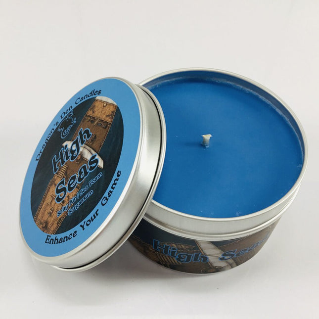 HIGH SEAS - Tin - Dragon's Den Candles
