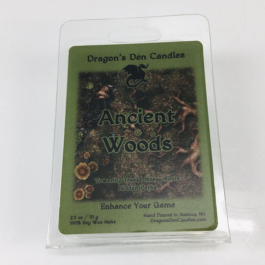 ANCIENT WOODS - Wax Melts - Dragons Den Candles