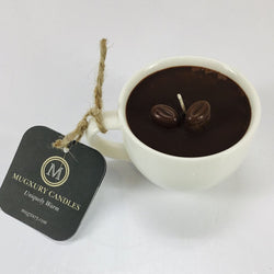 Espresso (White Porcelain) - Mug Candle - 100% soy wax - view 1