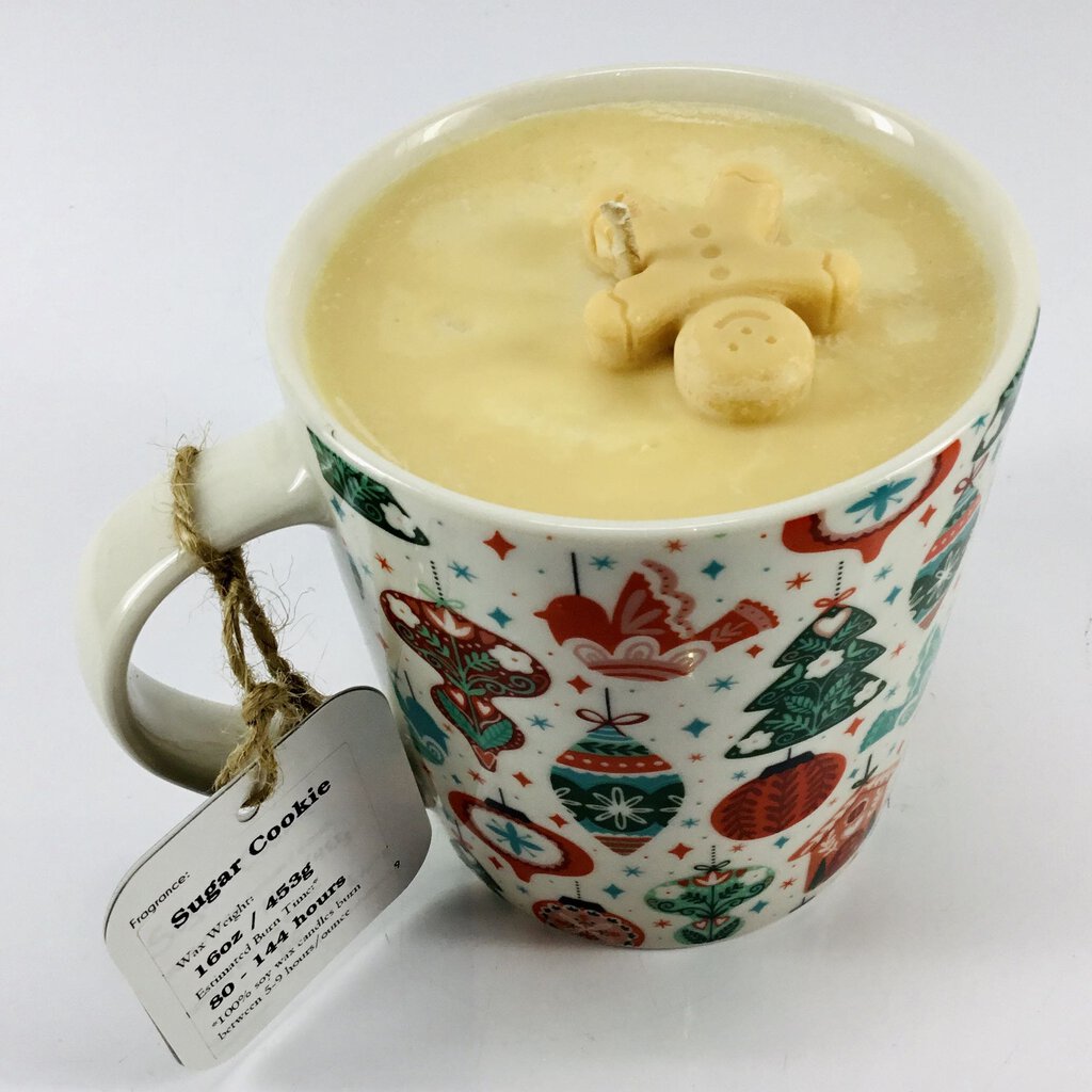 Sugar Cookie - Mug Candle - 100% Soy Wax