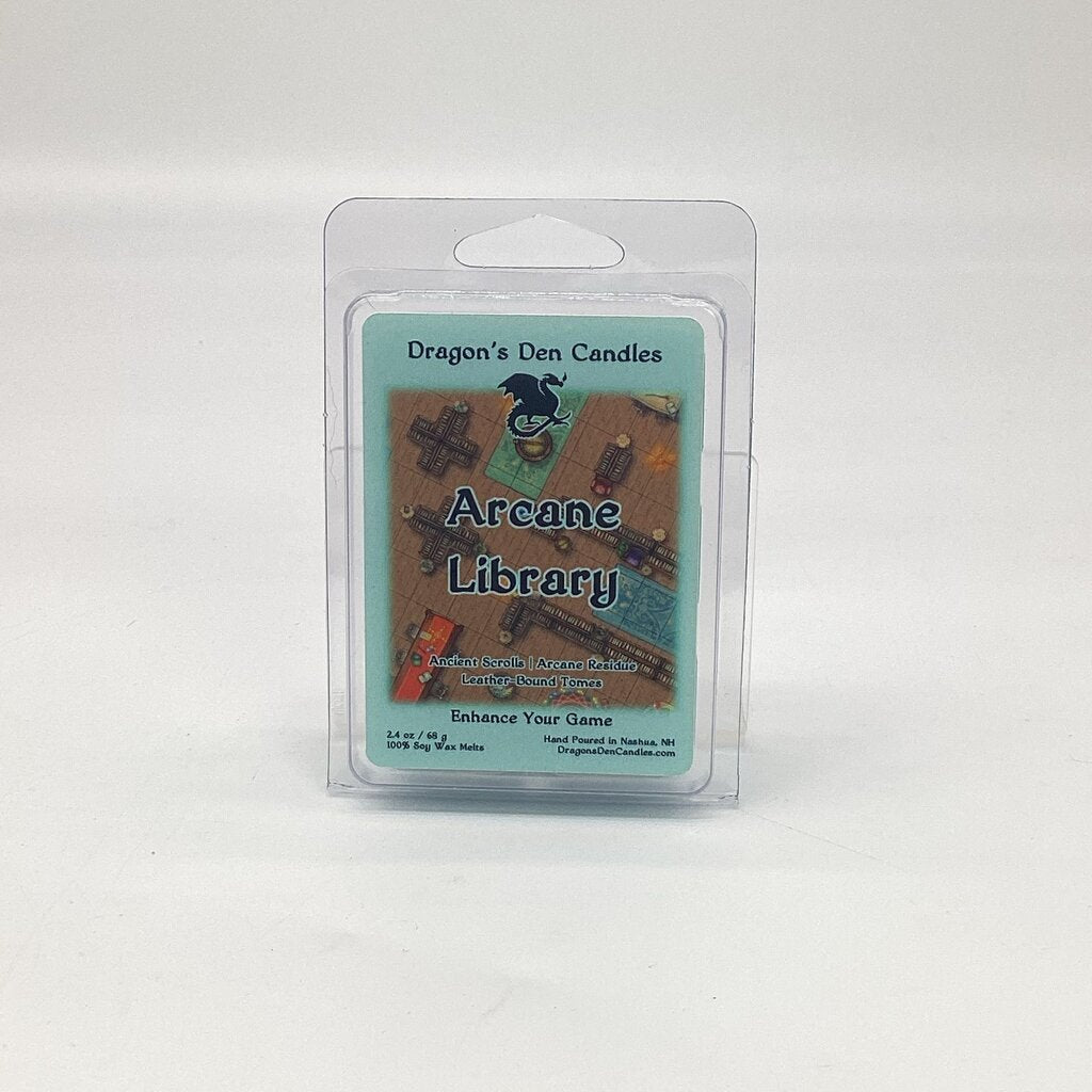 ARCANE LIBRARY - Wax Melts - Dragon's Den Candles