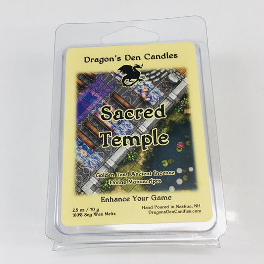 SACRED TEMPLE - Wax Melts - Dragon's Den Candles