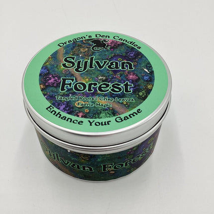 SYLVAN FOREST - Tin - Dragon's Den Candles