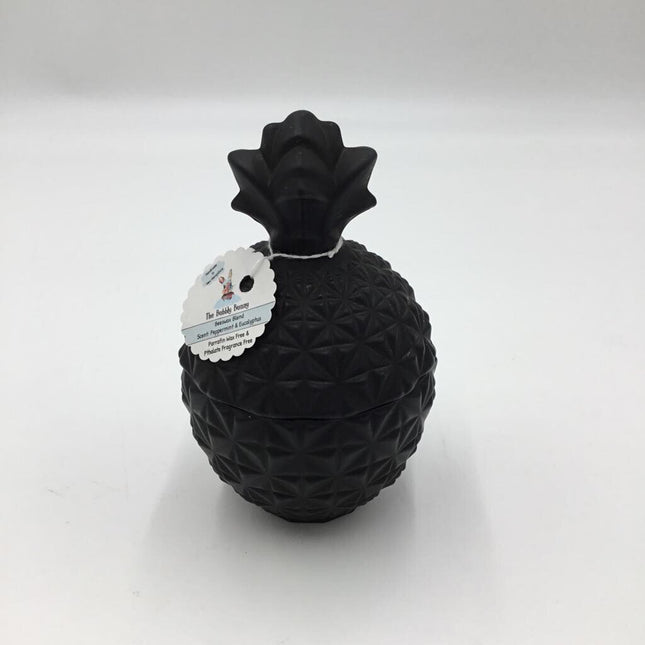MATTE BLACK CANDLE THE BUBBLY BUNNY