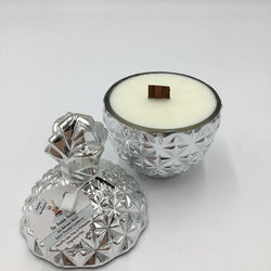 SILVER PINEAPPLE CANDLE THE BUBBLY BUNNY - view 4