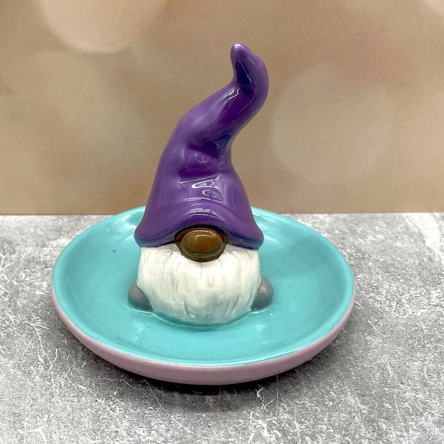 GNOME RING HOLDER PURPLE BLUE