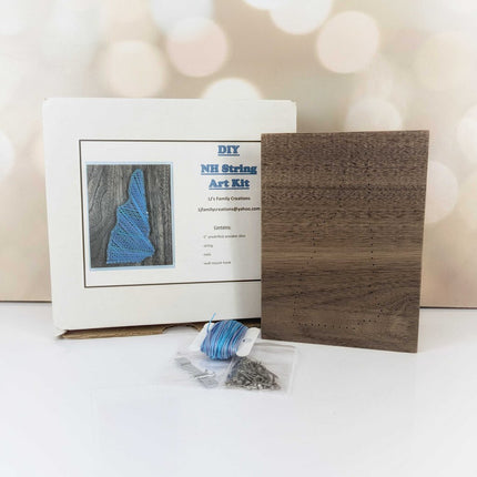 String Art DIY Kit - New Hampshire NH