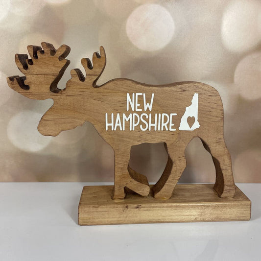 MOOSE NEW HAMPSHIRE shelf sitter