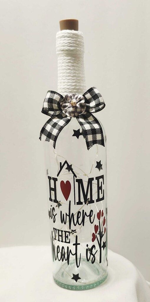Bottle- Where heart is