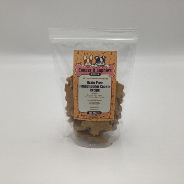 Grain Free Peanut Butter Cookie Recipe Dog Treats