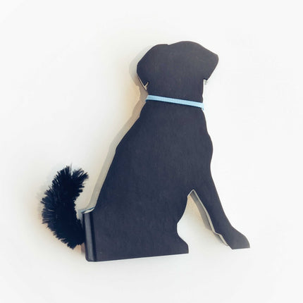 Book Decor Dog Lab/Rottie blk