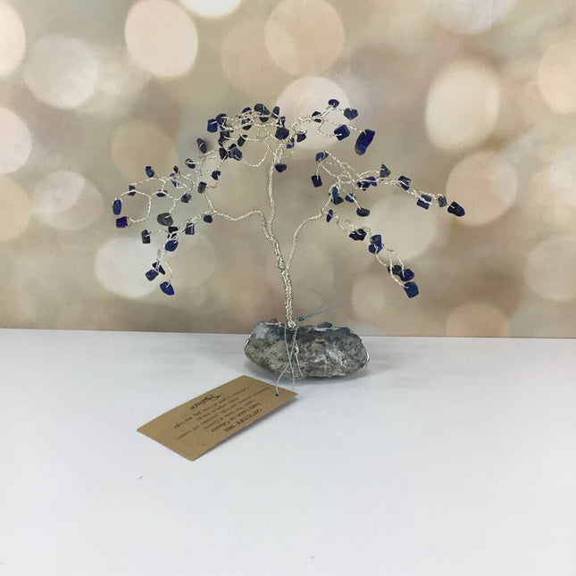 GEMSTONE TREE LAPIS ON CELESTITE DEBS DAY OFF