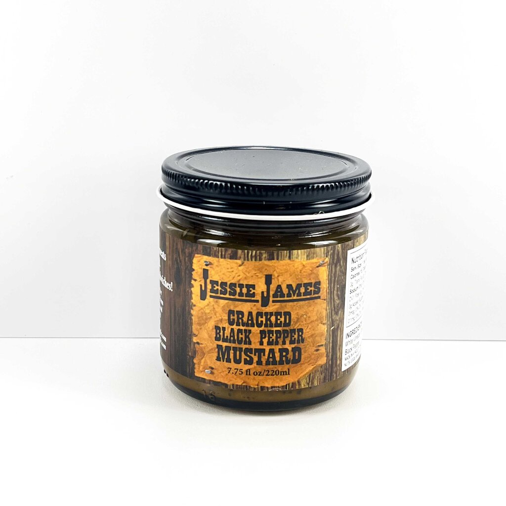 Cracked Black Pepper Mustard