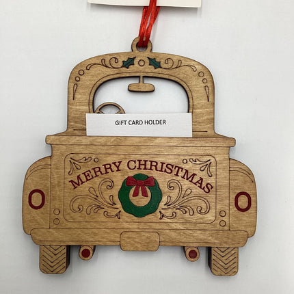 TRUCK GIFT CARD HOLDER