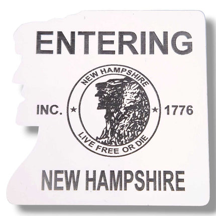 Entering NH Acrylic 2 Color Magnets