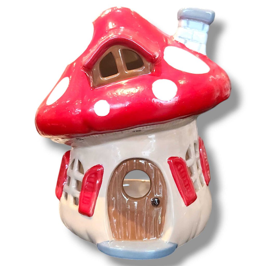 MUSHROOM HOUSE LANTERN