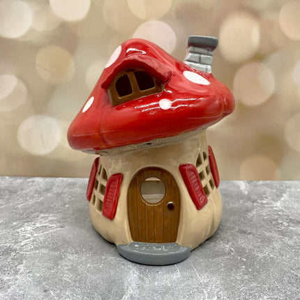 MUSHROOM HOUSE LANTERN
