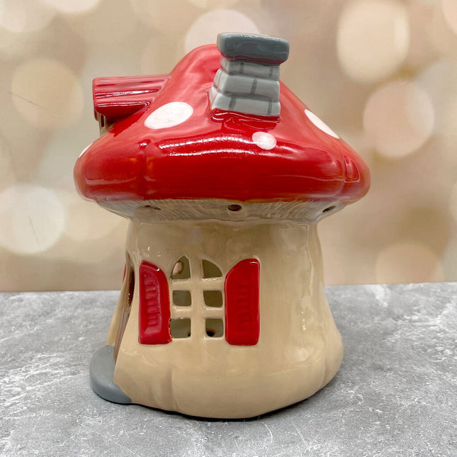 MUSHROOM HOUSE LANTERN