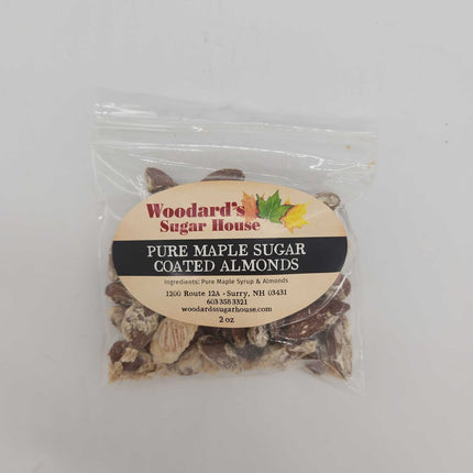Maple Coated Almonds 2oz