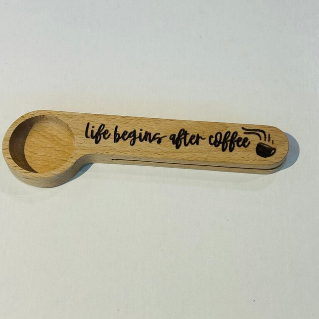 Coffee Scoop - Life Begins