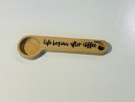 Coffee Scoop - Life Begins