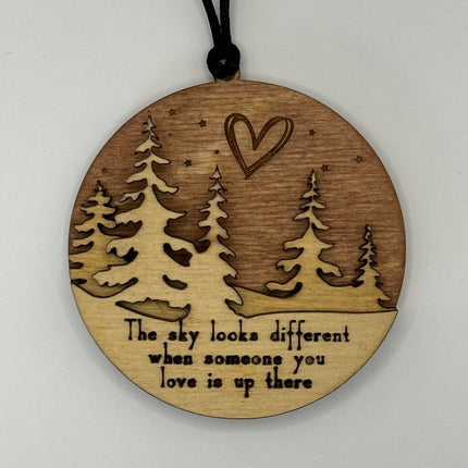 Sky Looks Different Ornament