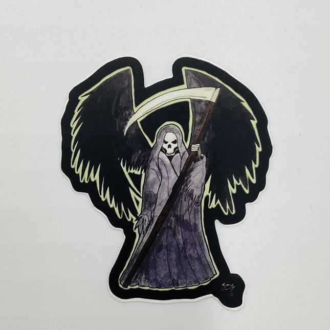 Grim Reaper Vinyl Sticker