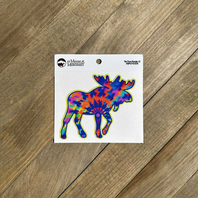 TIE DIE MOOSE V2 STICKER