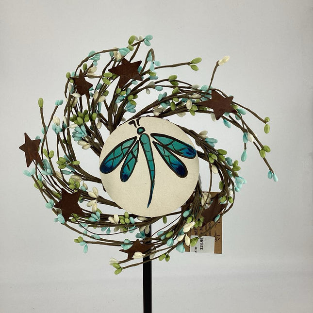 Dragonfly MED BERRY WREATH